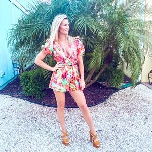 Farm Rio Fruit Salad Romper